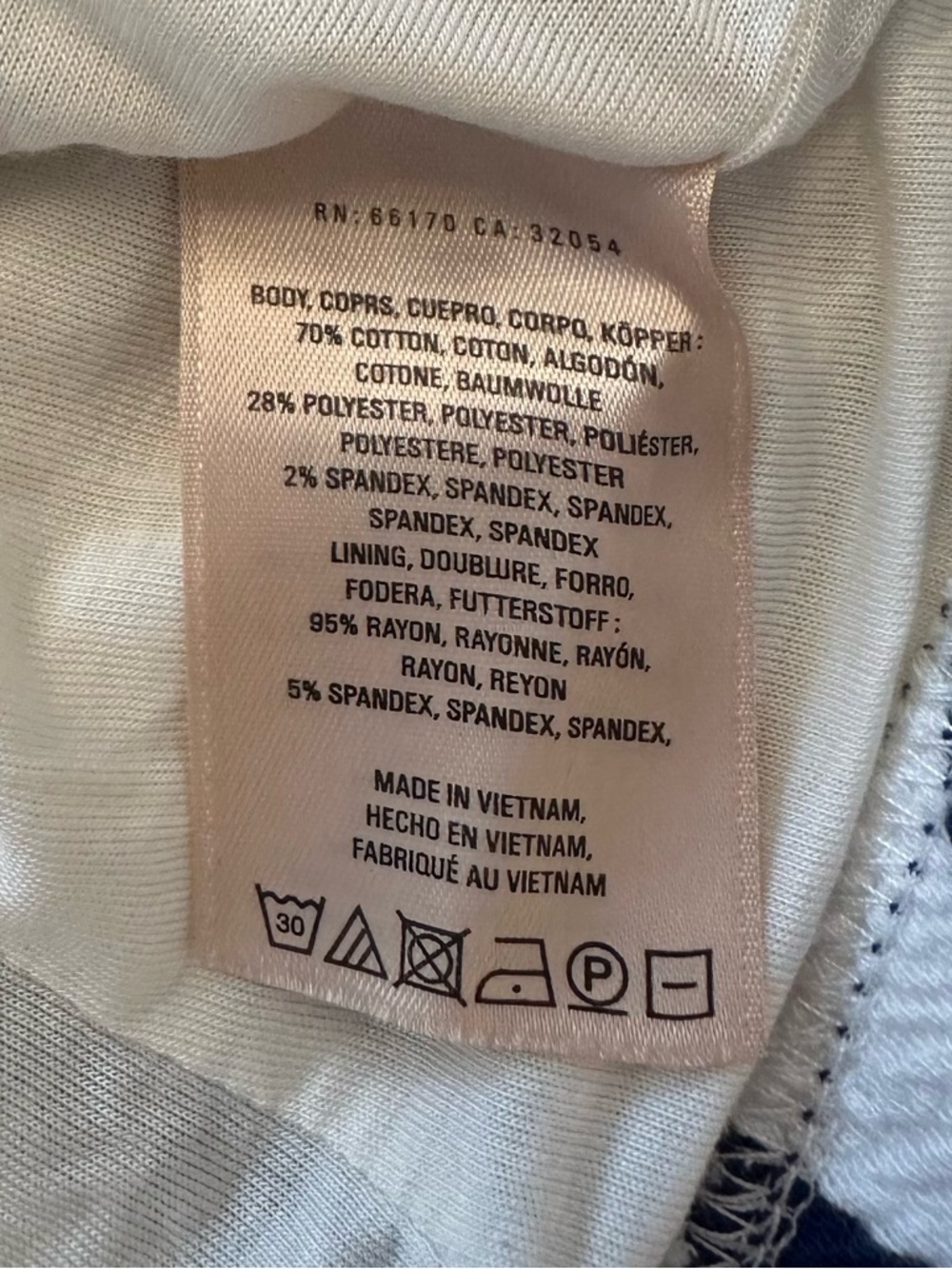 Anthropologie Maeve Puff Sleeve Top Blue White Floral Cottagecore Size M - Picture 7 of 8